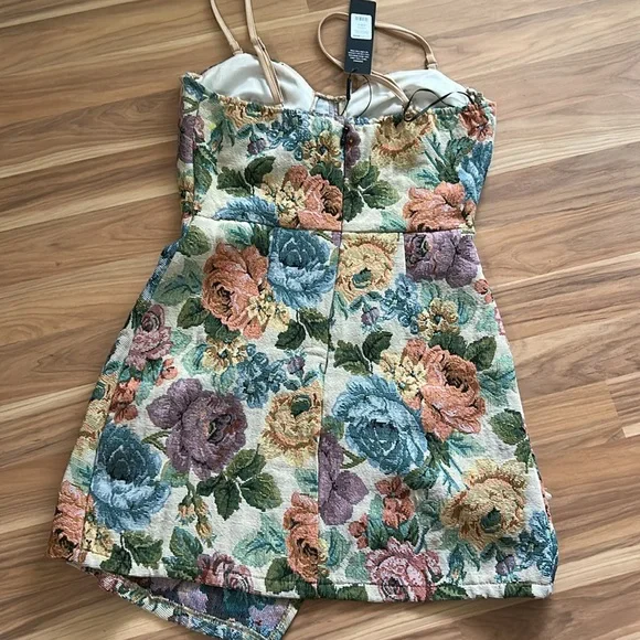 Floral Bustier Dress - Picture 5 of 12